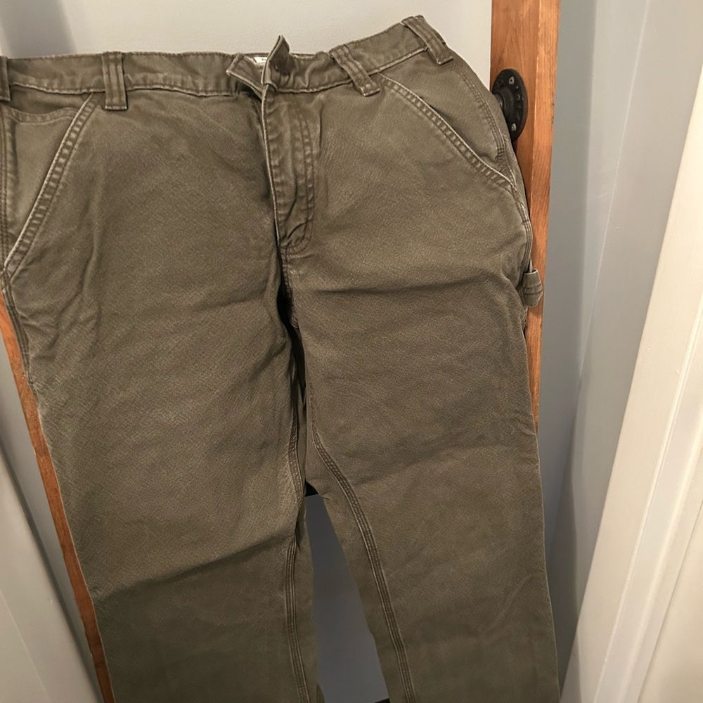 Carhartt Men's Olive Cargo Pants